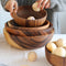 Acacia wooden bowl wooden tableware