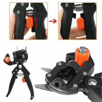 1 Set Professional Farming Pruning Shears Grafting Scissor Garden Fruit Tree Secateurs Pruning Cutting Knife Tool Hand Tools